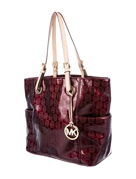 Patent Leather Michael Kors Handbags 